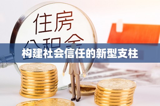 临清构建社会信任的新型支柱