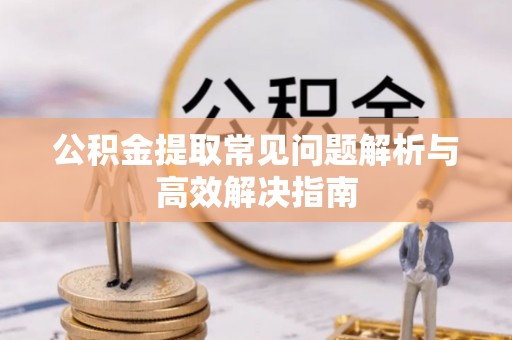 临清公积金提取常见问题解析与高效解决指南