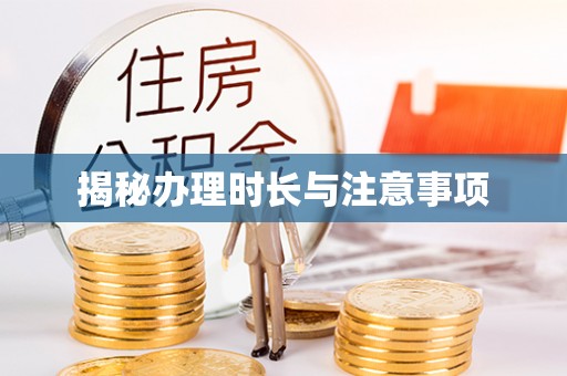临清揭秘办理时长与注意事项