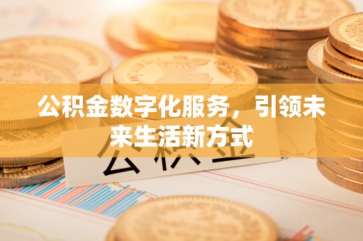 临清公积金数字化服务，引领未来生活新方式