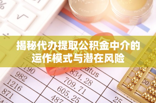 临清揭秘代办提取公积金中介的运作模式与潜在风险