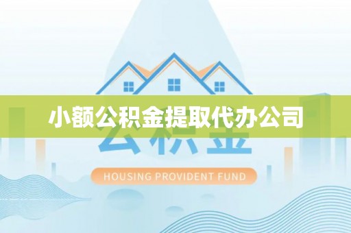 临清小额公积金提取代办公司
