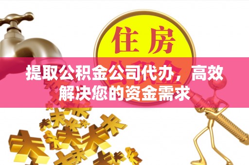 临清提取公积金公司代办，高效解决您的资金需求