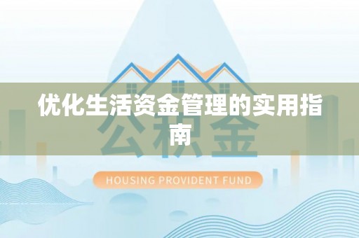 临清优化生活资金管理的实用指南