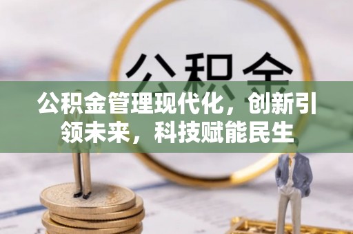临清公积金管理现代化，创新引领未来，科技赋能民生
