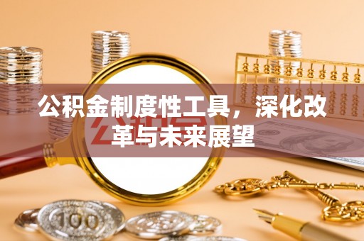 临清公积金制度性工具，深化改革与未来展望