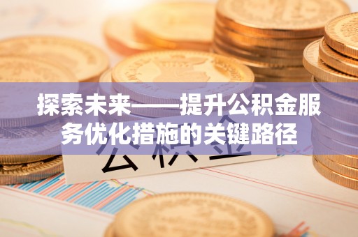 临清探索未来——提升公积金服务优化措施的关键路径
