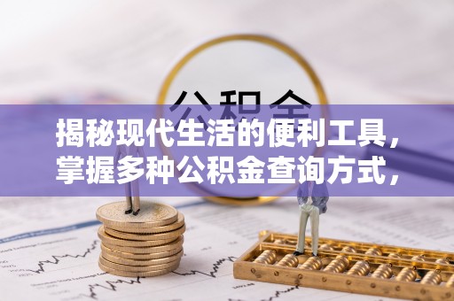 临清揭秘现代生活的便利工具，掌握多种公积金查询方式，让财富管理更轻松