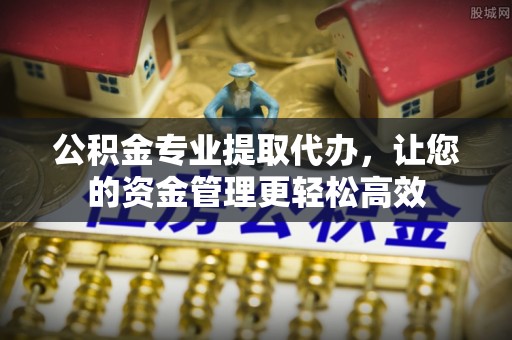 临清公积金专业提取代办，让您的资金管理更轻松高效