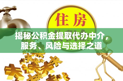 临清揭秘公积金提取代办中介，服务、风险与选择之道