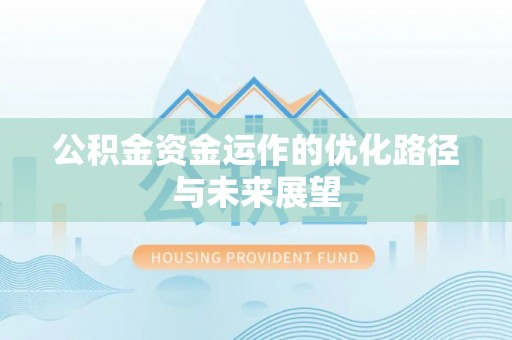 临清公积金资金运作的优化路径与未来展望