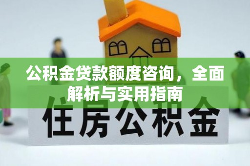 临清公积金贷款额度咨询，全面解析与实用指南