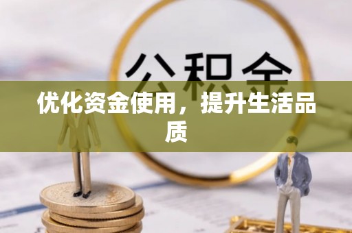 临清优化资金使用，提升生活品质