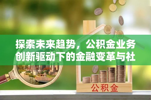 临清探索未来趋势，公积金业务创新驱动下的金融变革与社会价值