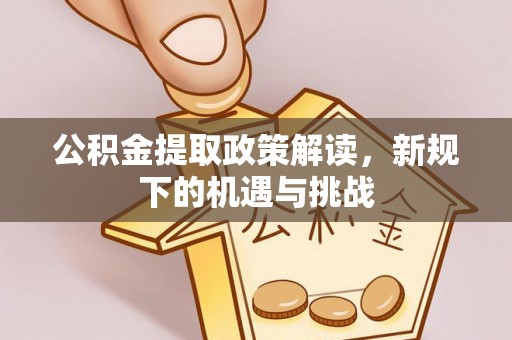 临清公积金提取政策解读，新规下的机遇与挑战