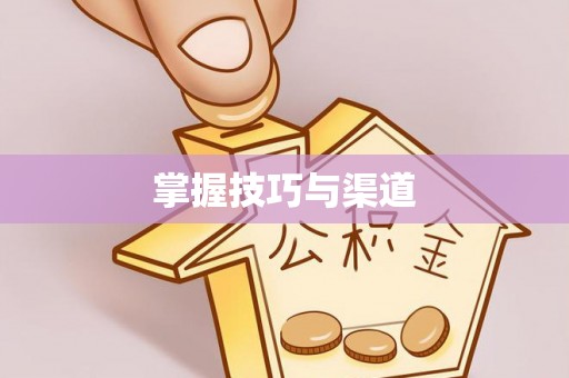 临清掌握技巧与渠道
