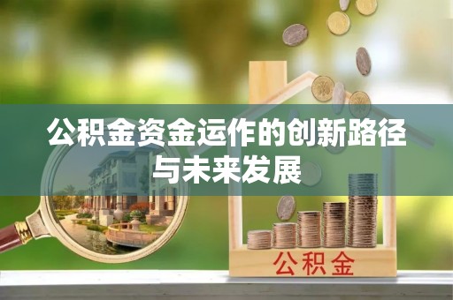 临清公积金资金运作的创新路径与未来发展