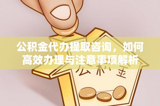 临清公积金代办提取咨询，如何高效办理与注意事项解析